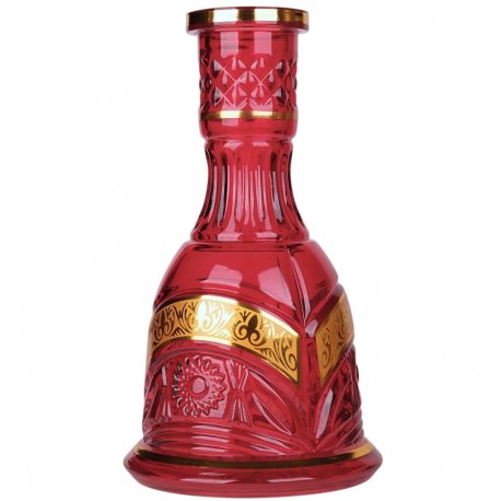 SHİSHABULLS GEÇMELİ CAM DEKOR KIRMIZI