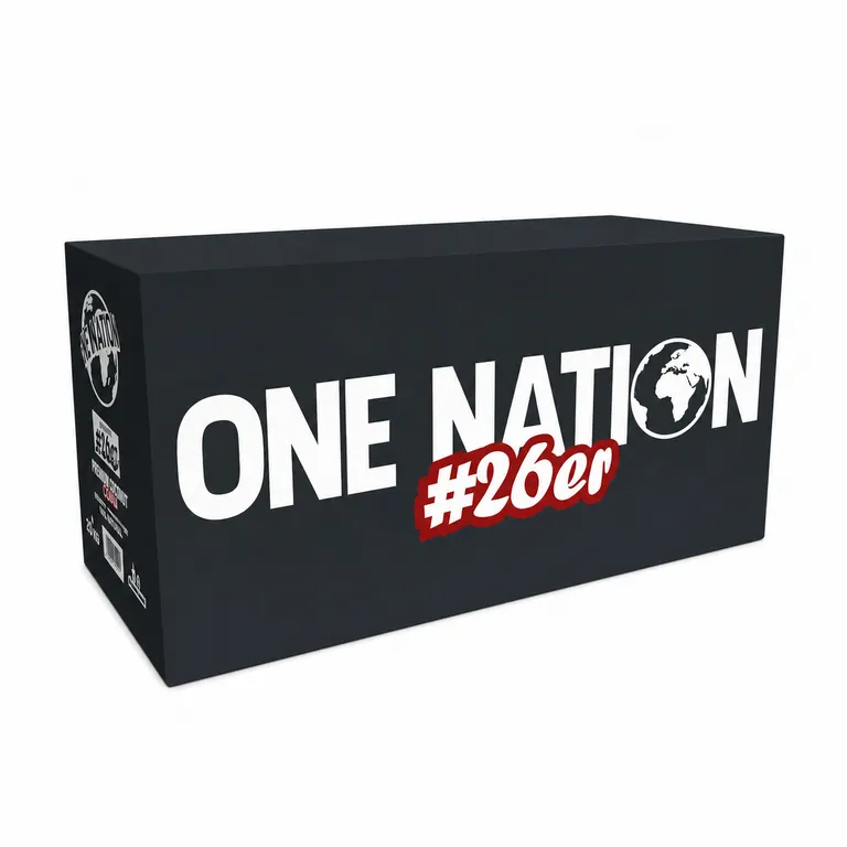 One Nation Küp Kömür 26 mm 20 kg