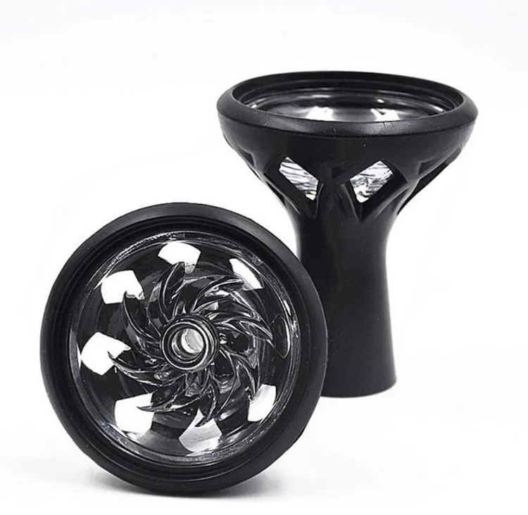 Silicone Coated Glass Bowl
