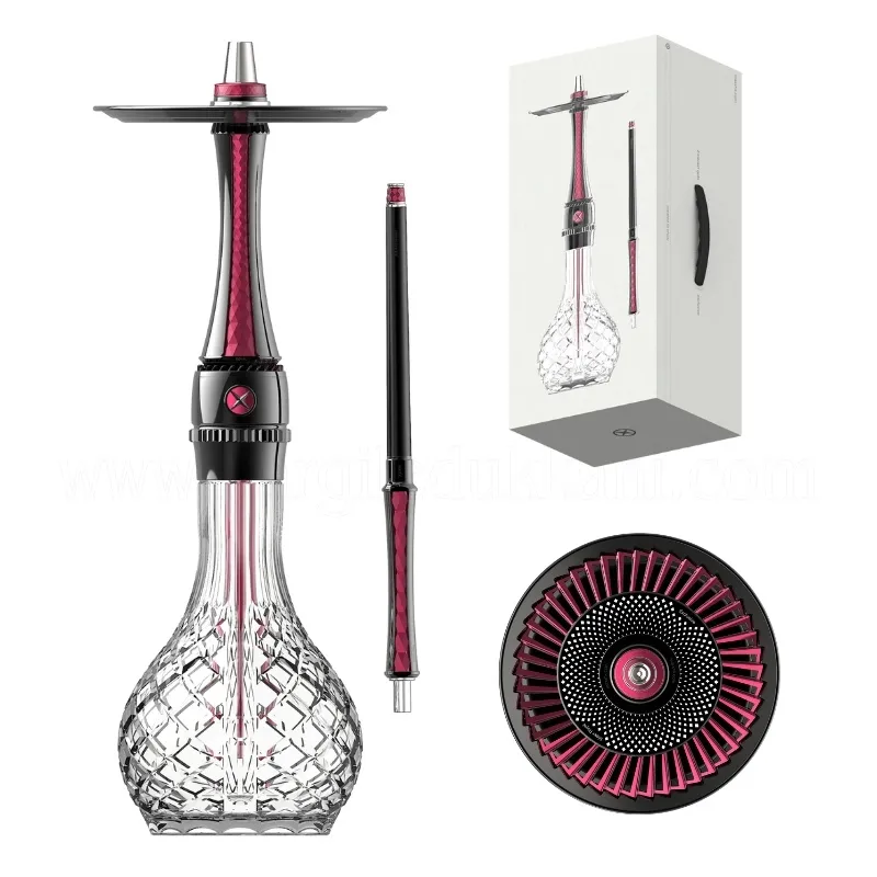 Maxx Royal Ruby Black Nargile Takımı