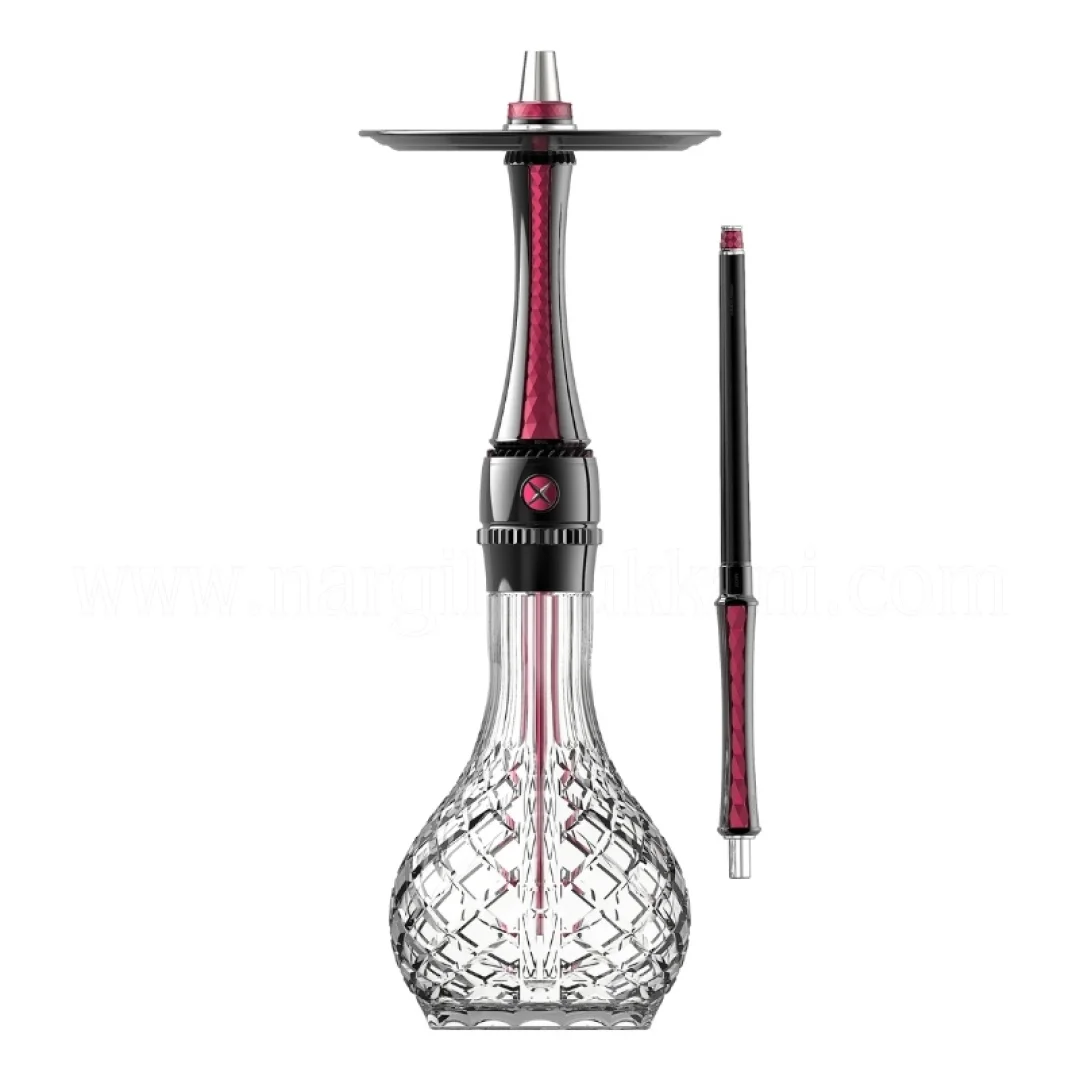 Maxx Royal Ruby Black Nargile Takımı