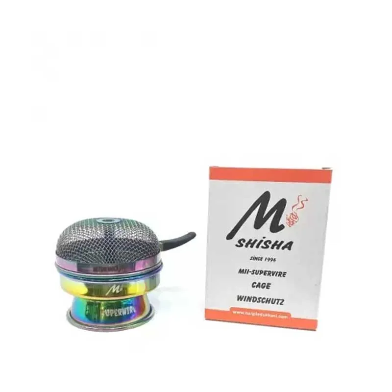 Elekli Yanmaz Nargile Rüzgarlığı (Kafes Renkli)