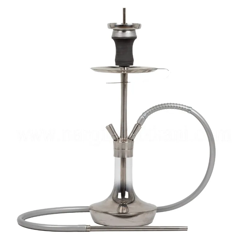 Mİdi Cafe 6 Titanyum Silver Şişeli Nargile