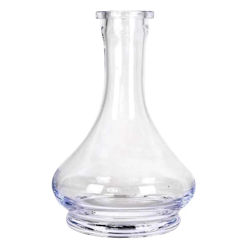 Rus Damla Modeli Geçmeli Nargile Şişesi Şeffaf