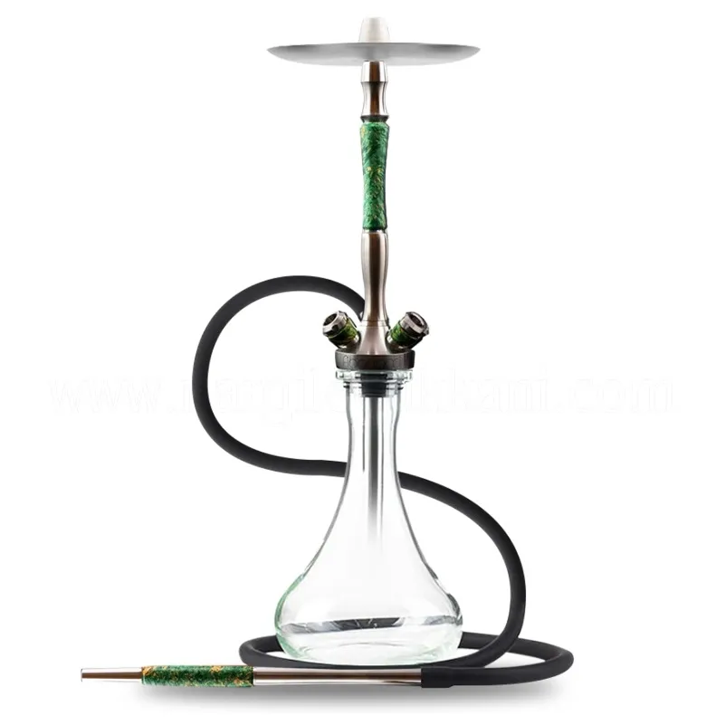 Union Fibonacci Stablized Wood Nargile Takımı