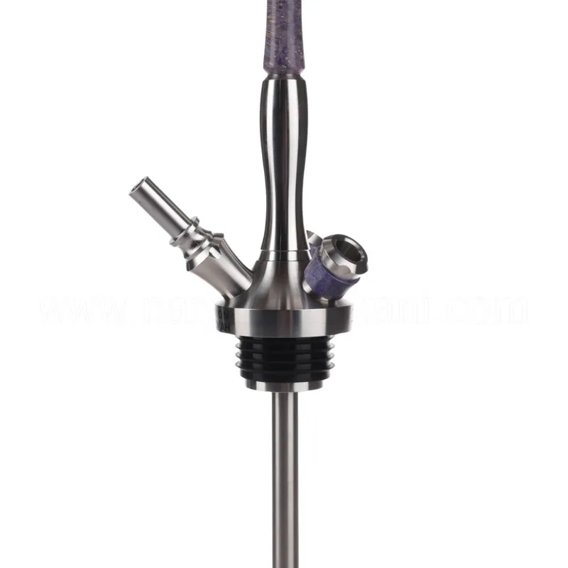 Ensemble Narguilé Union Fibonacci en Bois Stabilisé
