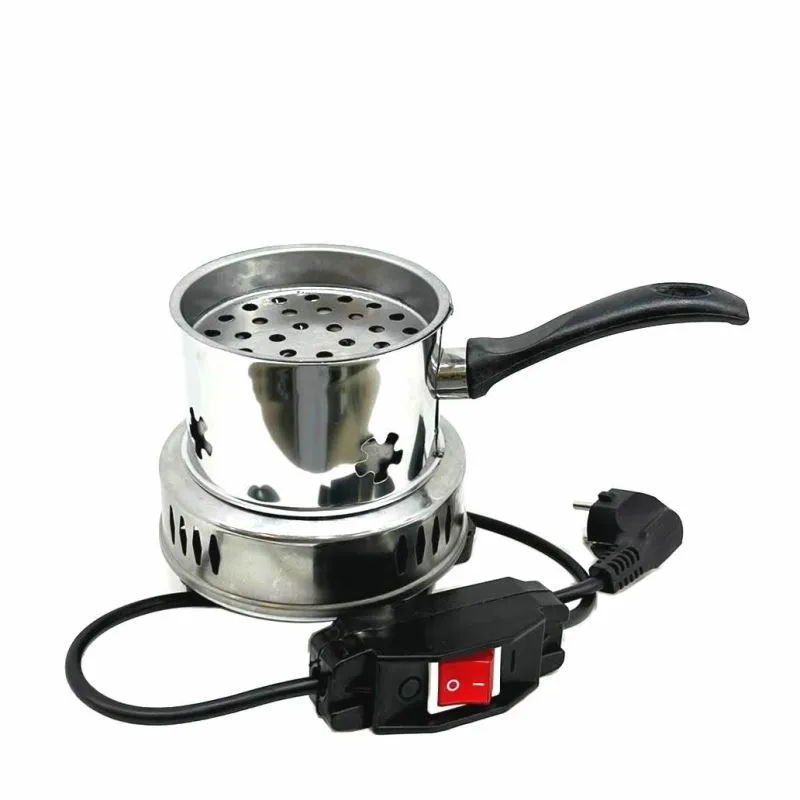 小型クロム電気水たばこ炭着火器
