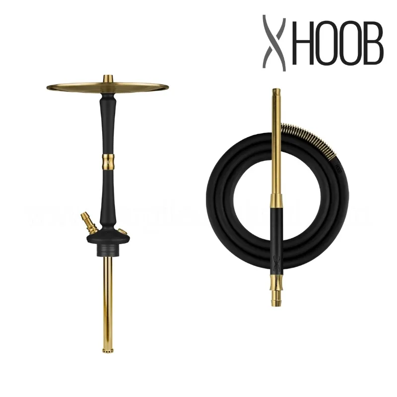 X Hoob Go On Boronze - Gold Nargile Takımı