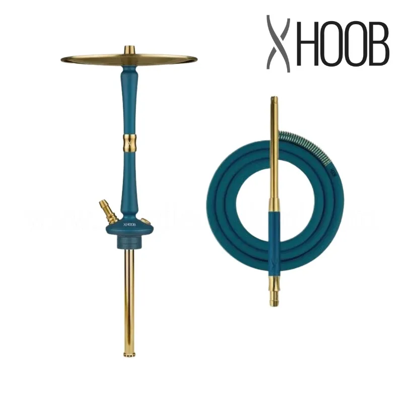 X Hoob Go On Boronze - Gold Nargile Takımı