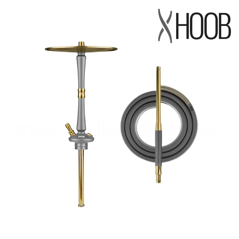 X Hoob Go On Boronze - Gold Nargile Takımı