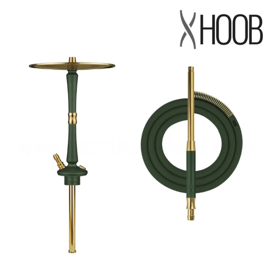 X Hoob Go On Boronze - Gold Nargile Takımı