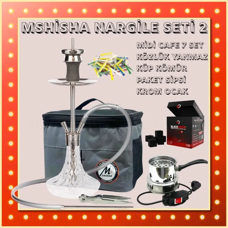 Mshisha Midi Cafe Nargile Seti 2