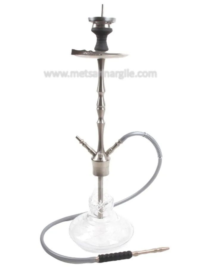 Set narghilè in acciaio T 107
