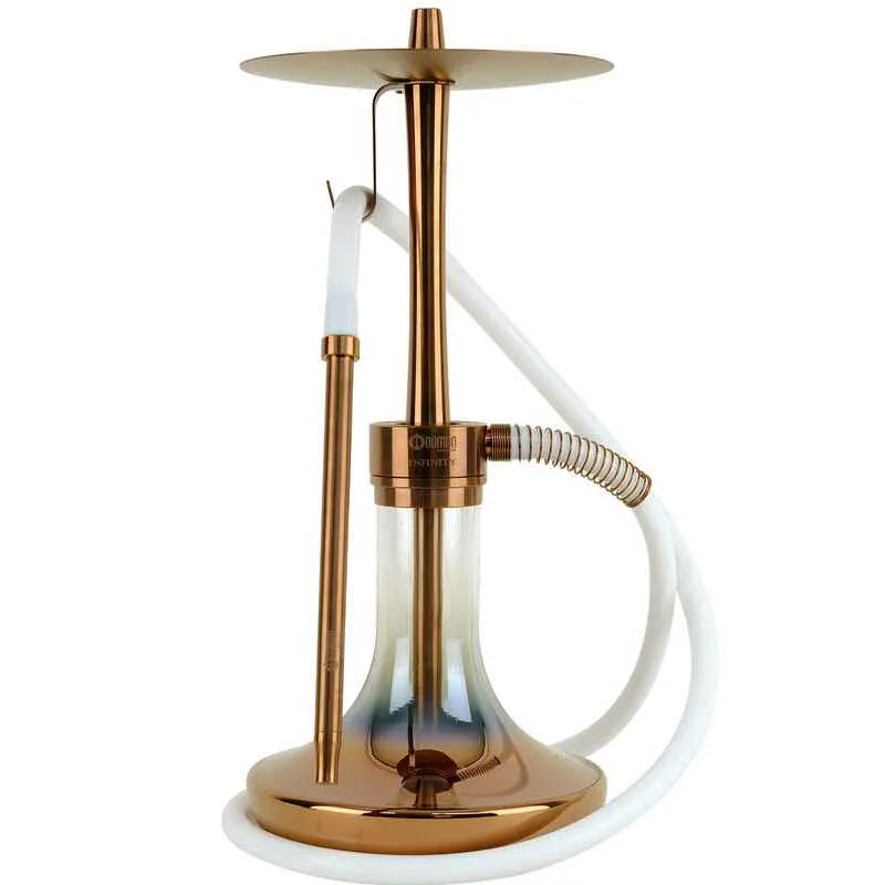 Oduman Infinity Bronz Titanyum Şişeli Nargile Takımı