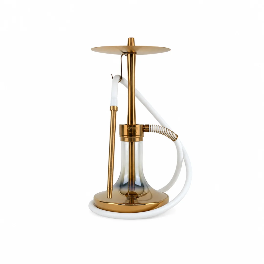Oduman Infinity Bronz Titanyum Şişeli Nargile Takımı