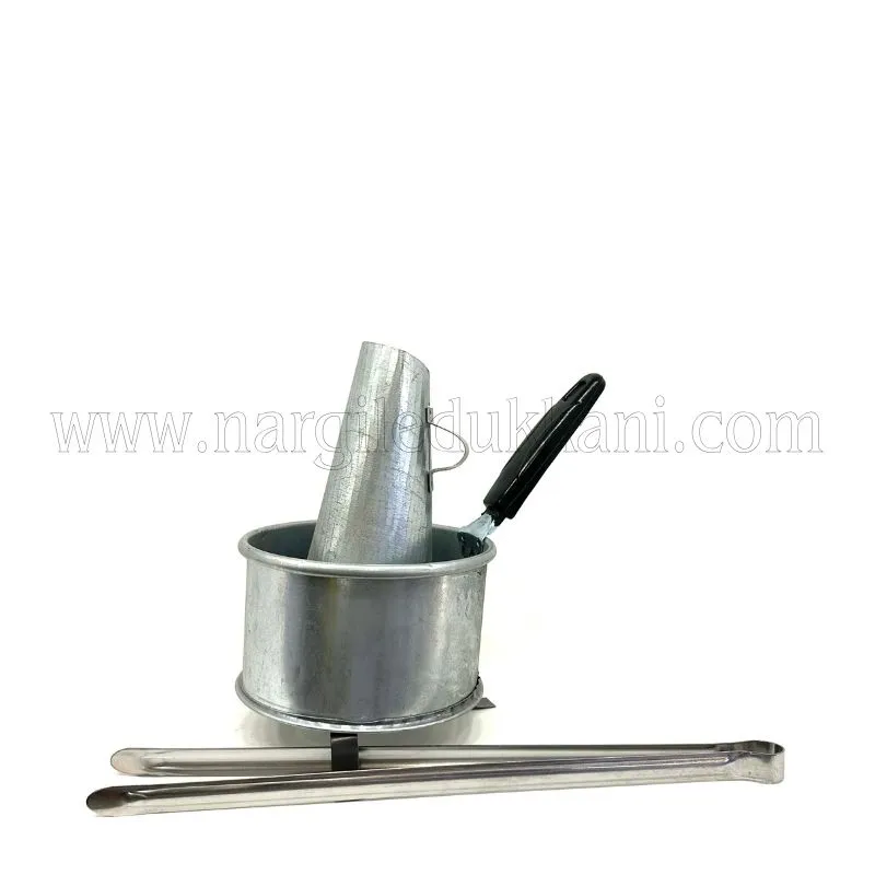 مجموعة مقلاة متوسطة الحجم
