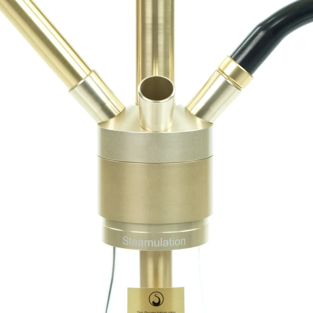 Equipo de narguile Steamulation Superior Gold
