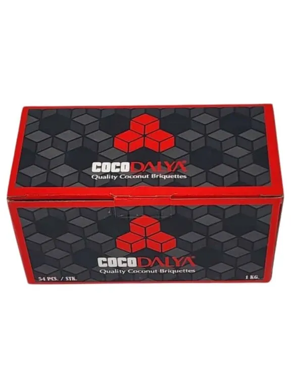 Cocodalya Küp Nargile Kömürü 1 Kg 27 mm