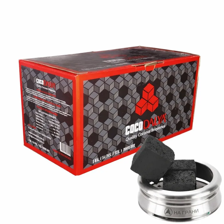 Cocodalya Küp Nargile Kömürü 1 Kg 27 mm