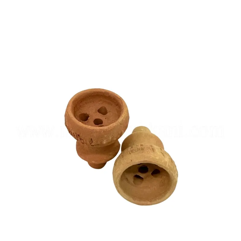 راس شيشة رجالي طيني صغير
