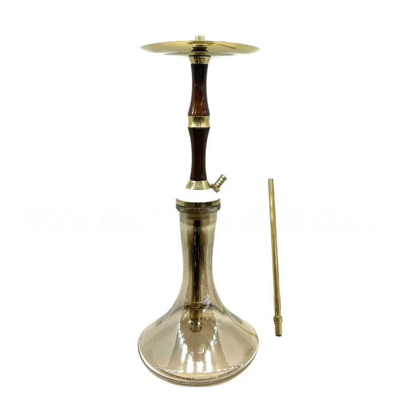 Apollo 11 Nargile Takımı Titanyum Gold - Wood