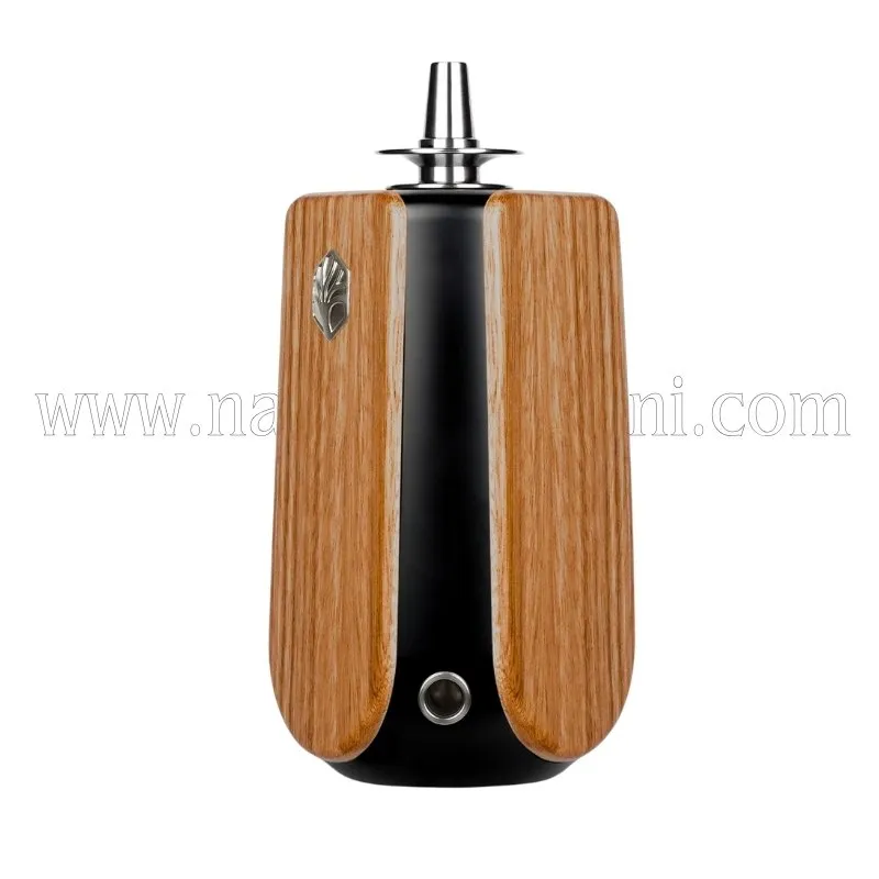 Ensemble de narguilé Mr Wood Prisma Noir Zèbre
