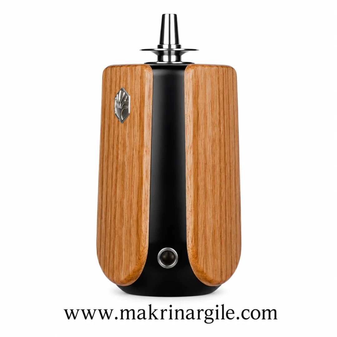 Mr Wood Prisma Black Zebrano Nargile Takımı