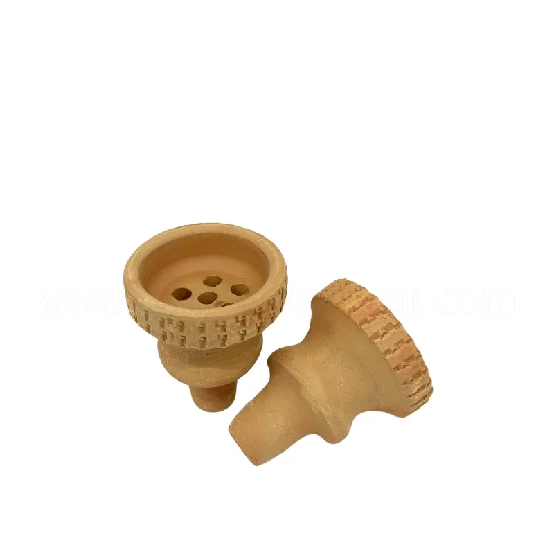 رأس أرجيلة ذكر قياسي من الطين
