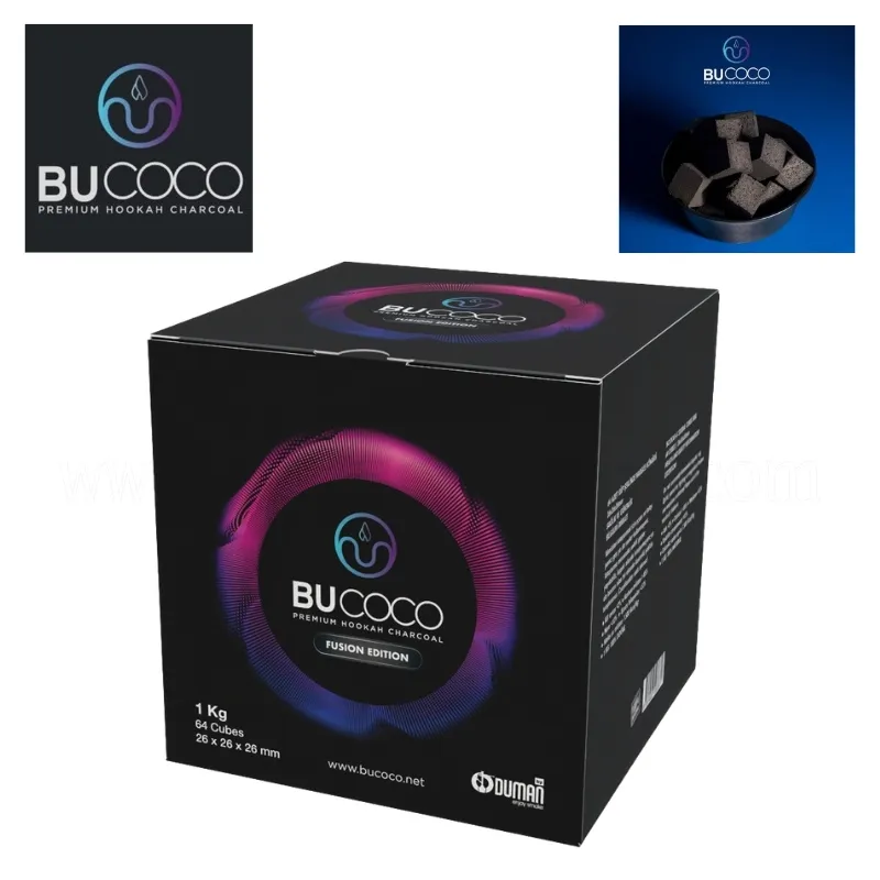 Bucoco Fusion Edition 26毫米 1公斤 水烟炭

