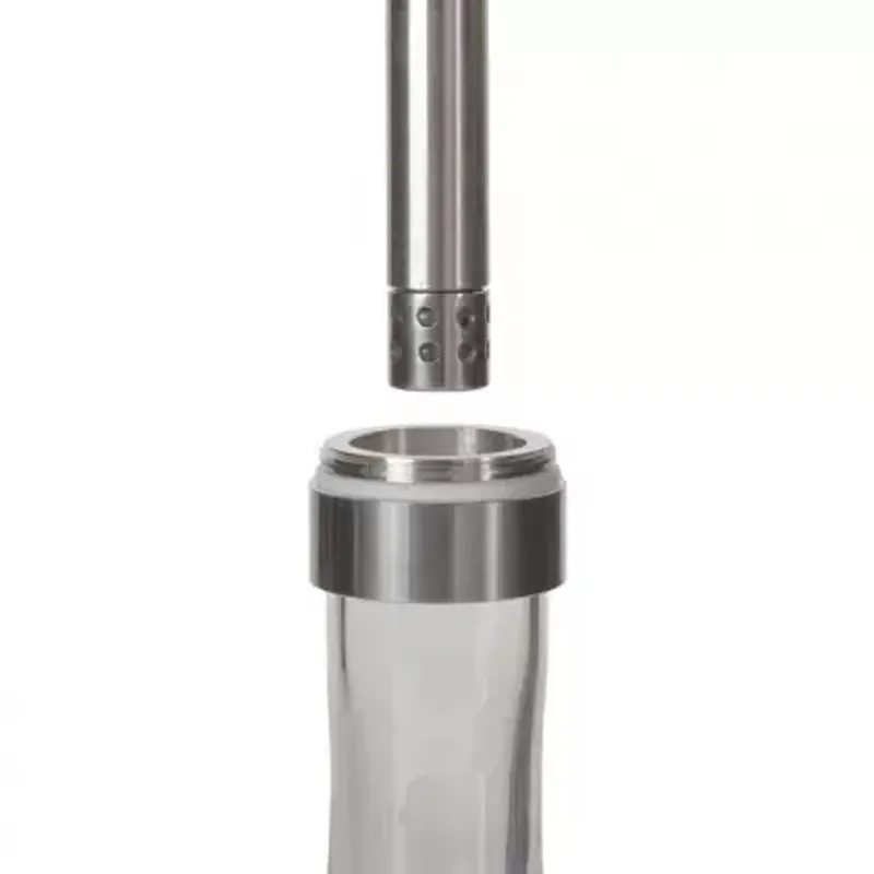 Aryf Lea X Çelik Nargile Takımı Kırmızı Şişeli