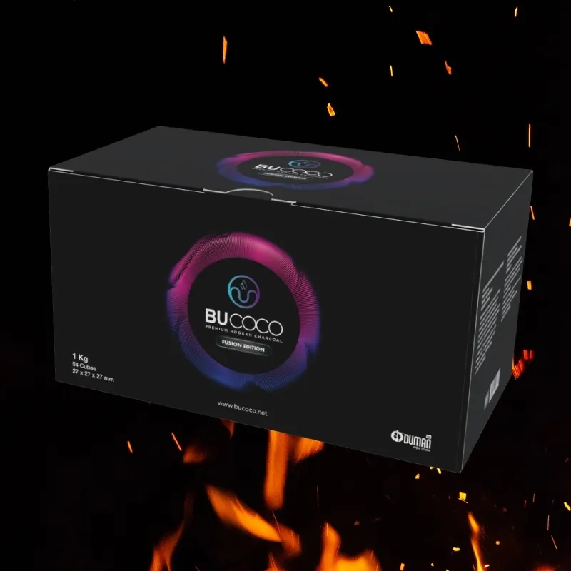 Bucoco Fusion Edition 27 mm 1 kg Nargile Kömürü
