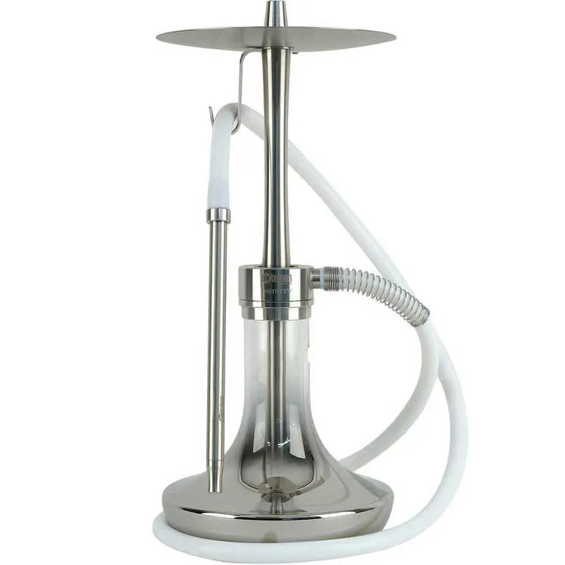 Oduman Infinity Silver Titanyum Şişeli Nargile Takımı