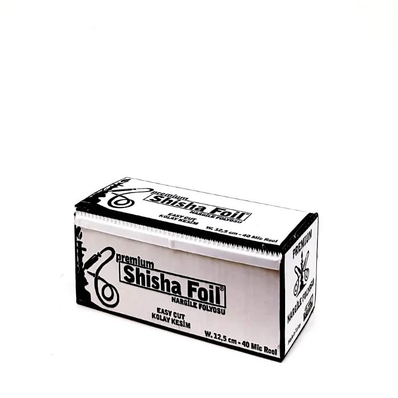 ورق قصدير أرجيلة رول معلب
