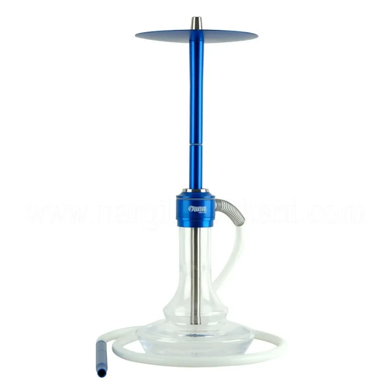 Narghilè Oduman Nova con bottiglia trasparente
