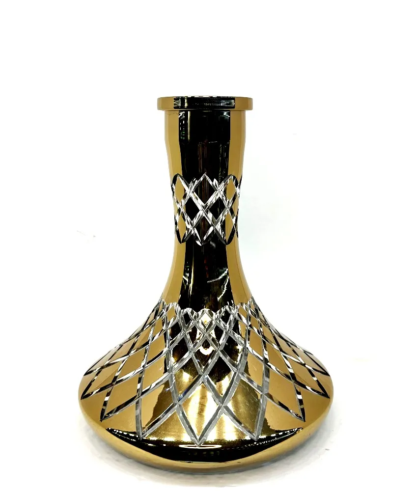 Russian Nested UFO Model Titanium Cut Hookah Bottle
