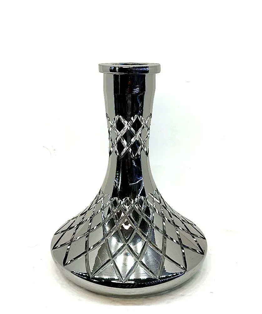 Russian Nested UFO Model Titanium Cut Hookah Bottle
