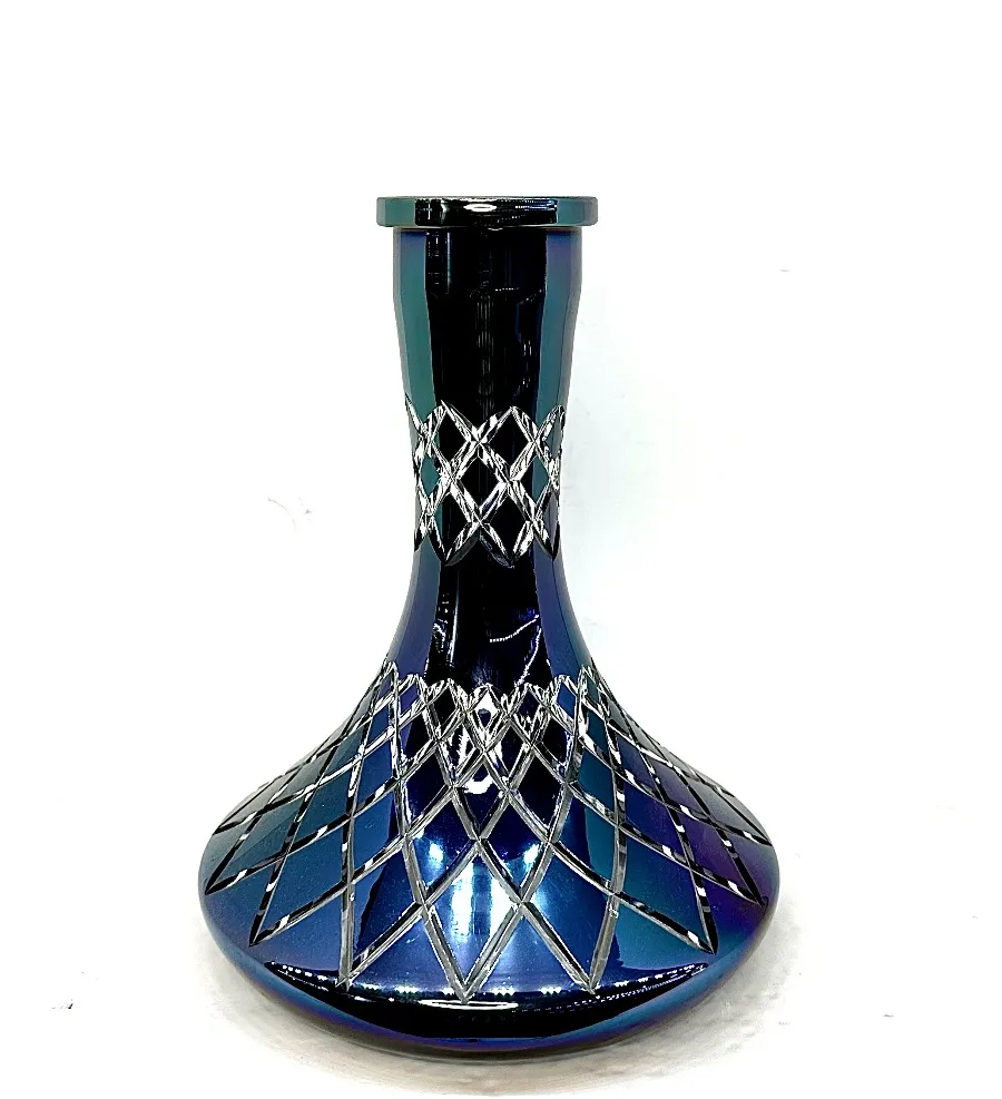 Russian Nested UFO Model Titanium Cut Hookah Bottle
