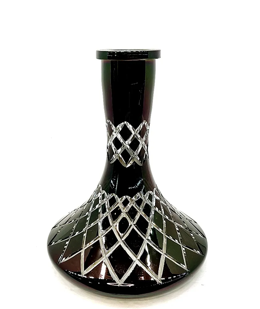 Russian Nested UFO Model Titanium Cut Hookah Bottle
