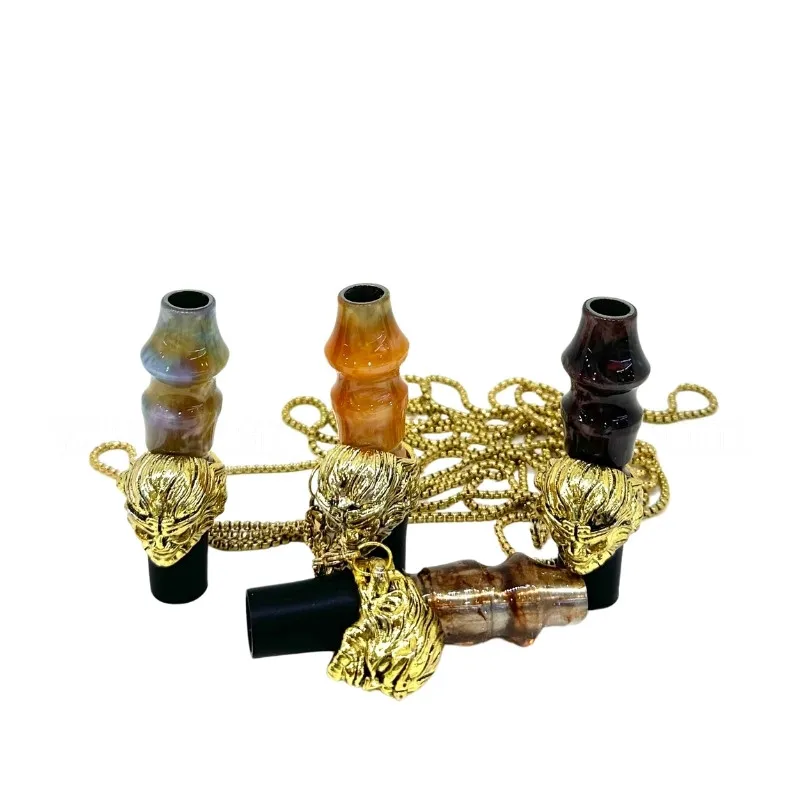 Embout de narguilé en époxy avec cordon
