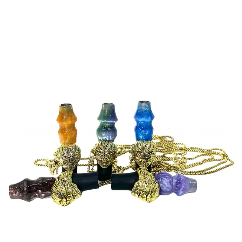 Embout de narguilé en époxy avec cordon
