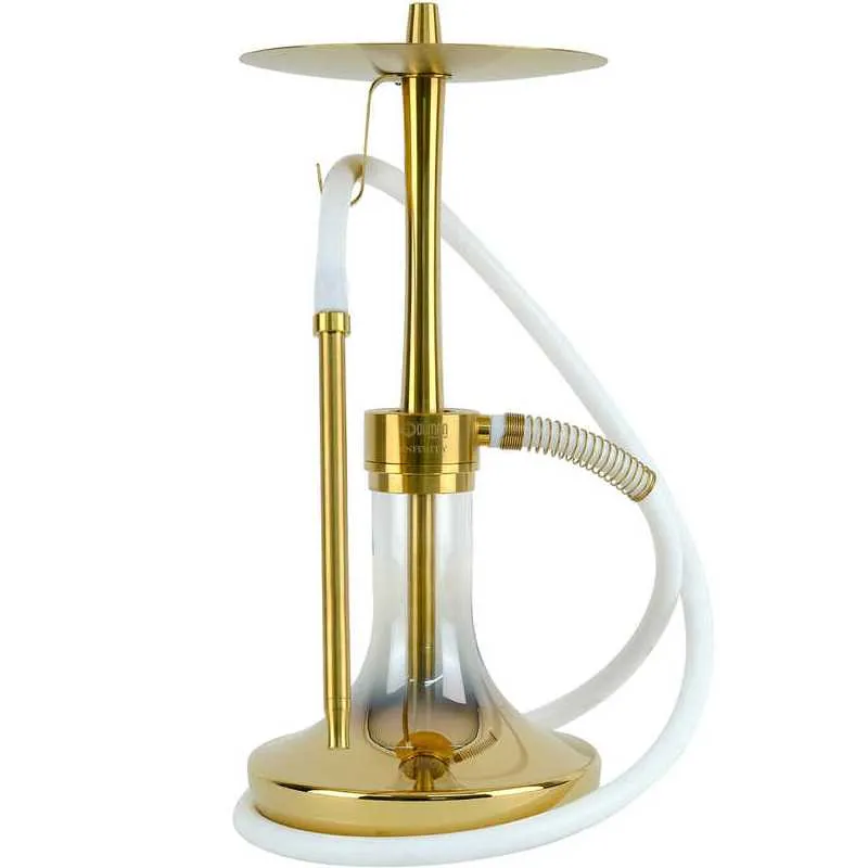 Oduman Infinity Gold Titanyum Şişeli Nargile Takımı