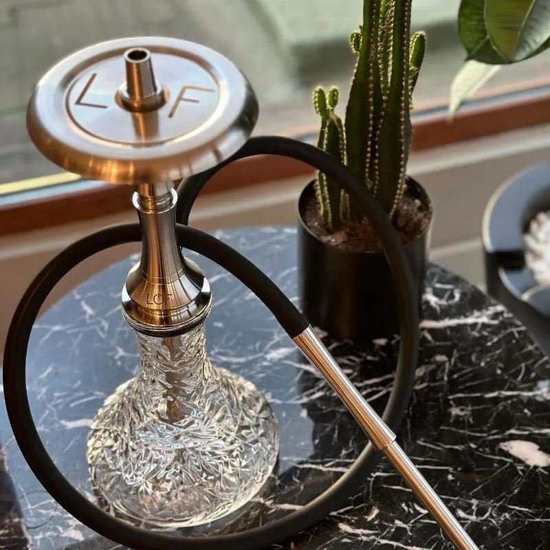 Lof Boohar Mini Silver Nargile takımı