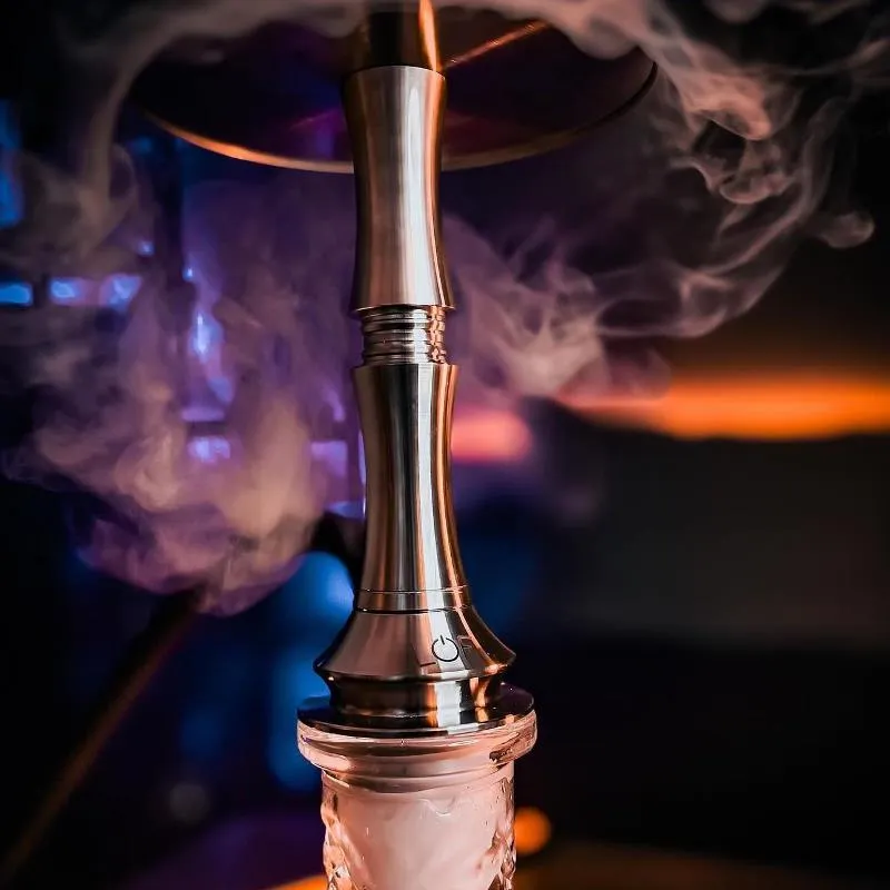 Lof Boohar Mini Silver Nargile takımı