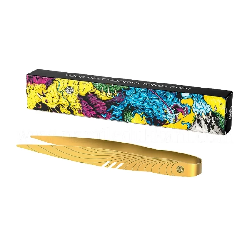 Alpha Hookah X Tongs Gold