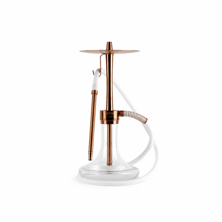 Oduman Infinity Bronz Şeffaf şişeli Nargile Takımı