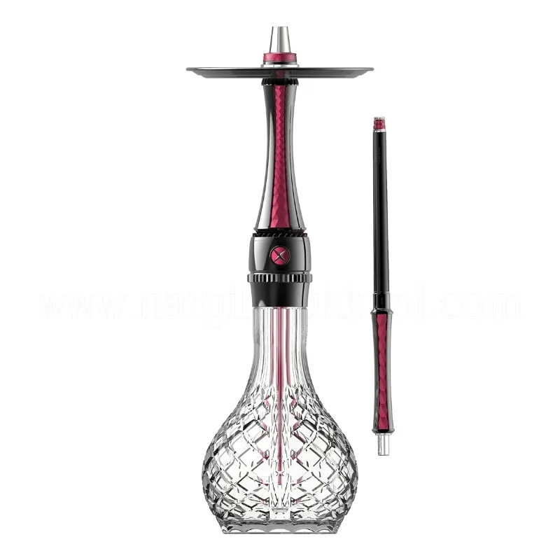 Ensemble narguilé Maxx Royal Ruby Black
