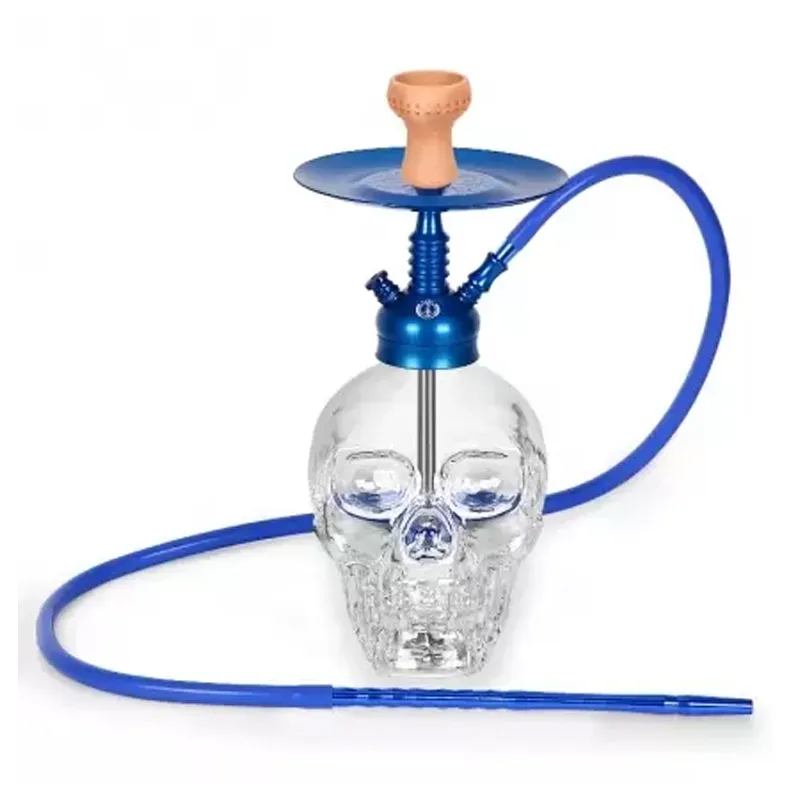 Grande narghilè a forma di teschio
