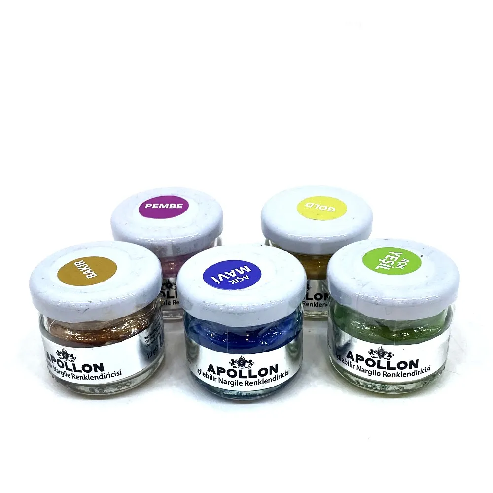 水タバコ用着色パウダー
