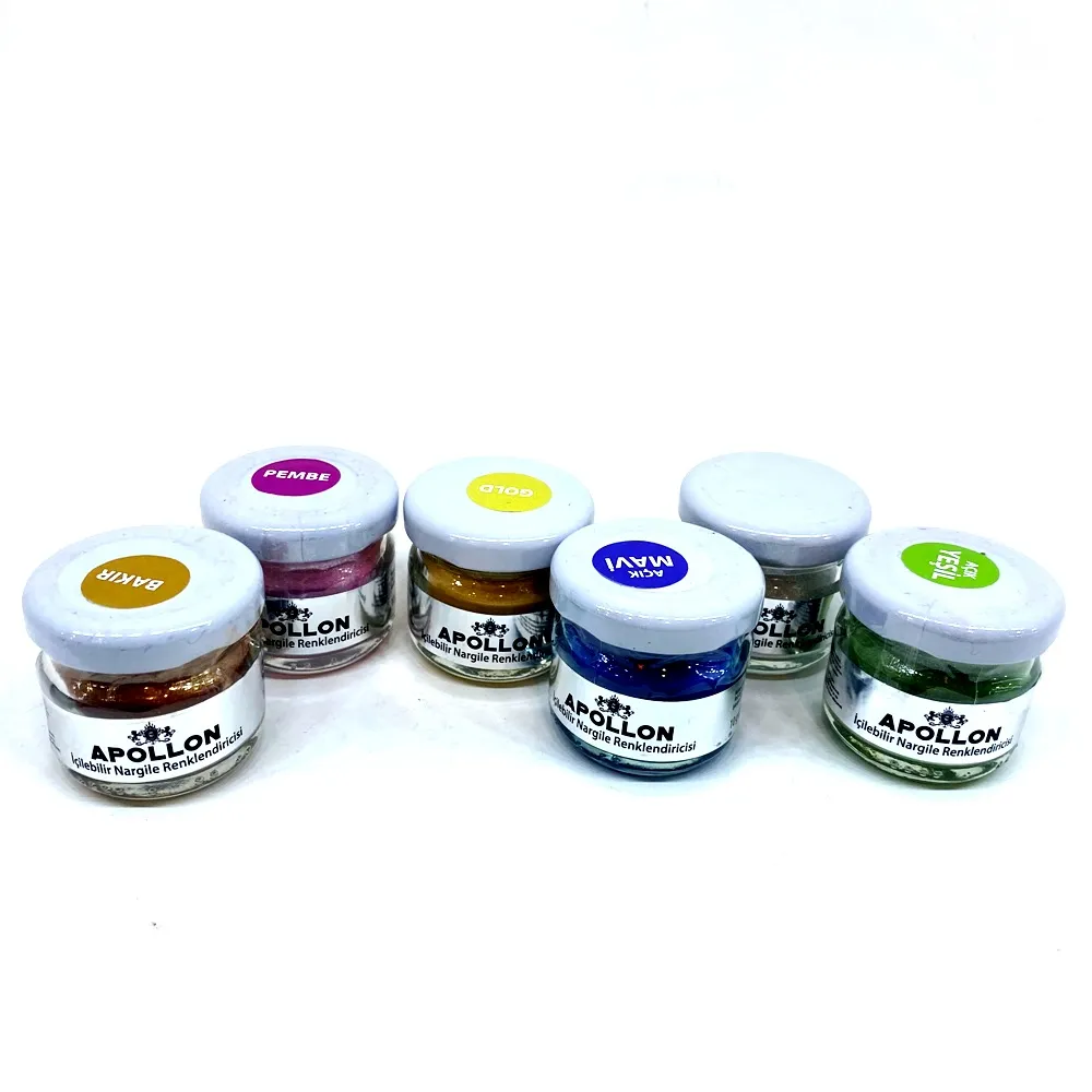 水タバコ用着色パウダー
