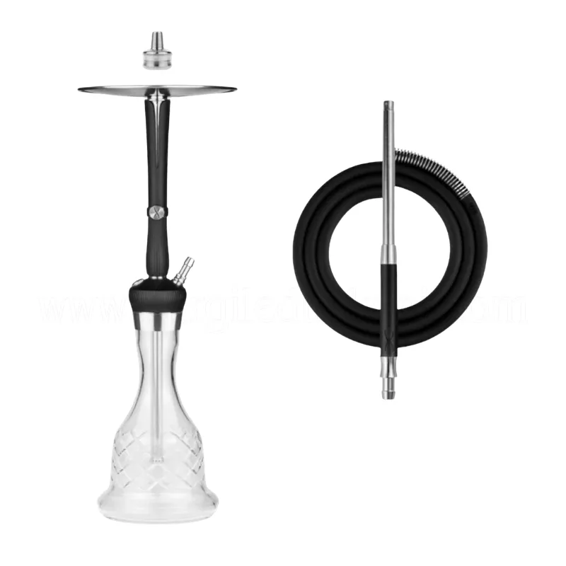 X Hoob Enzo Silver Nargile